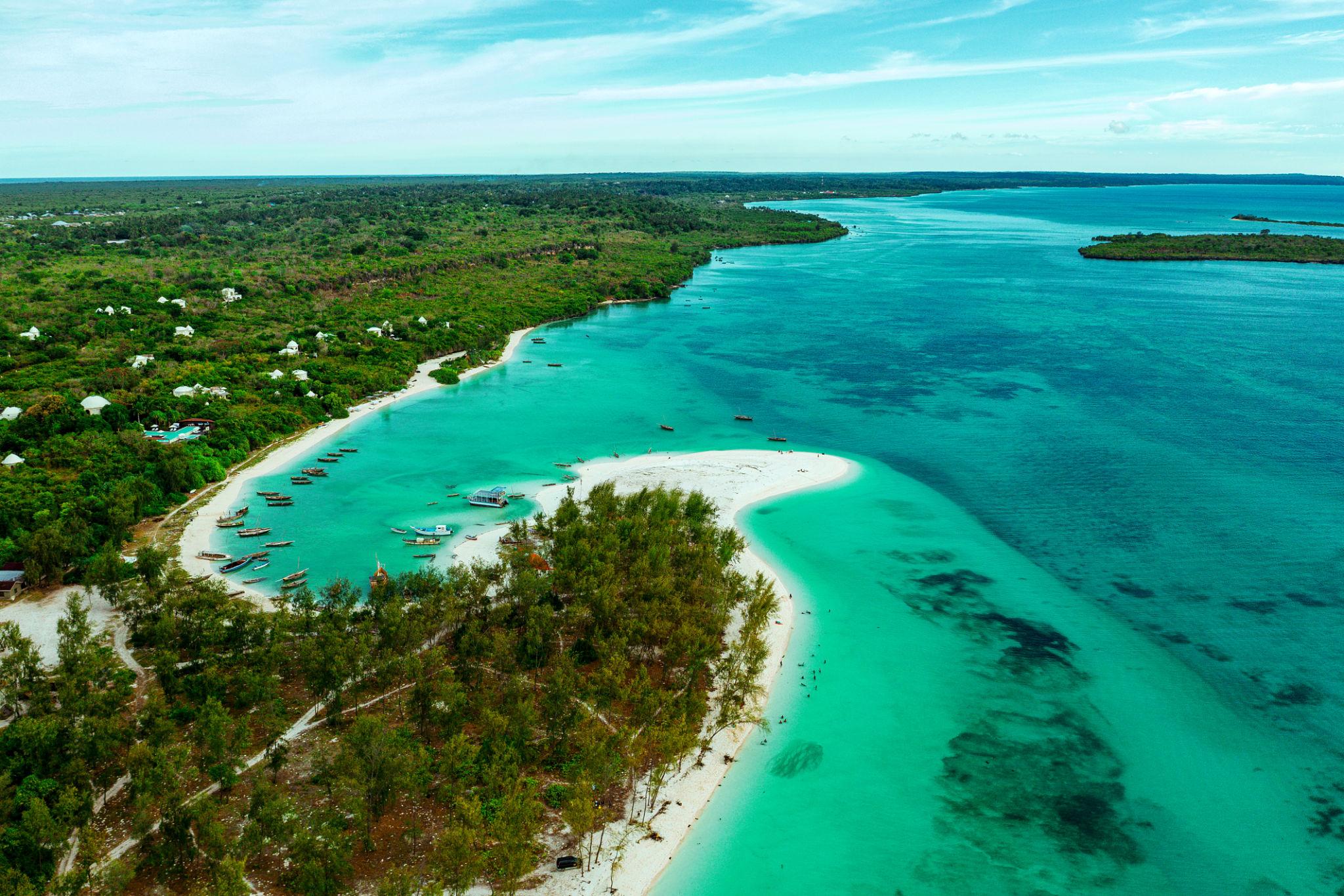 Zanzibar Aerial View